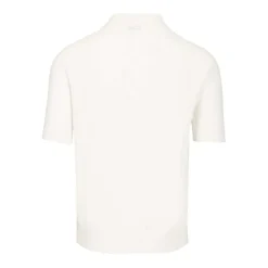 Polo in maglia waffle