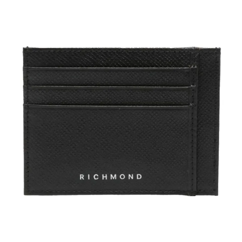 Porta Carte Uomo con Logo Frontale