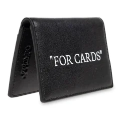 Portacarte in pelle con logo