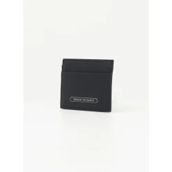 Portacarte Uomo Nero Minimalista