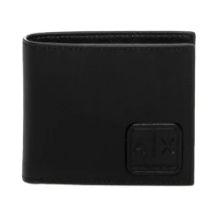 Portafoglio Bifold a Texture Liscia