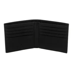 Portafoglio Bifold a Texture Liscia