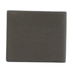 Portafoglio Bifold Classico in Pelle Granata