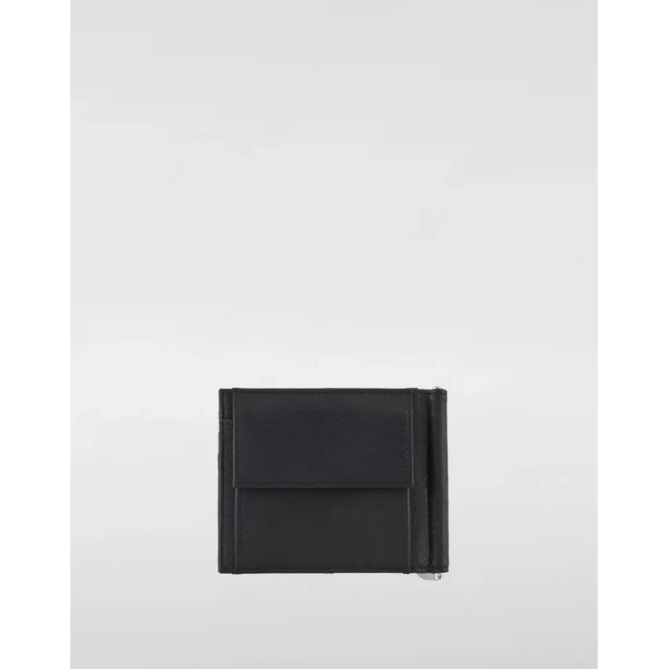 Portafoglio con clip elegante