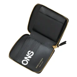 Portafoglio con Zip in Pelle