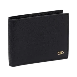 Portafoglio in Pelle Nera Accessori Eleganti