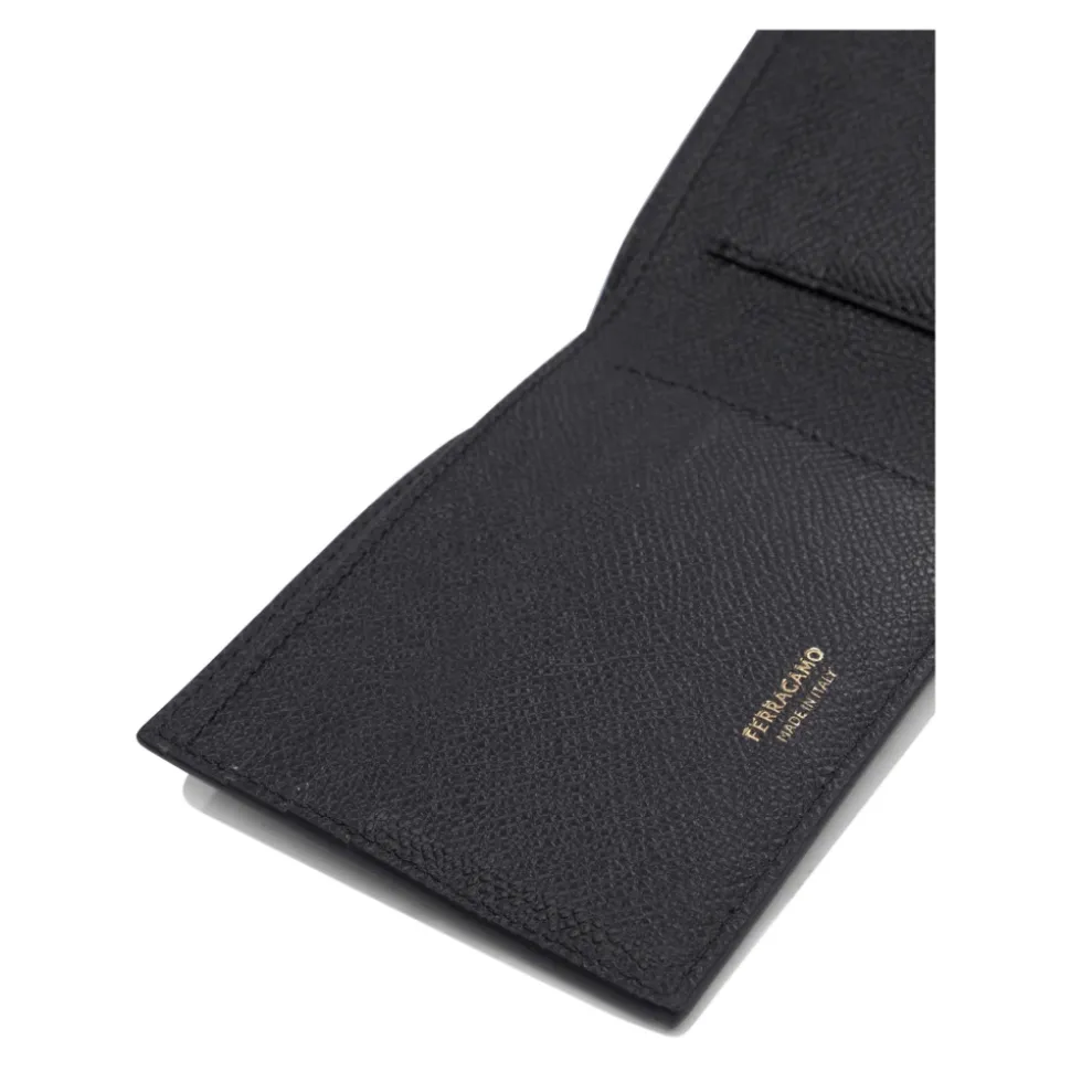 Portafoglio in Pelle Nera Accessori Eleganti