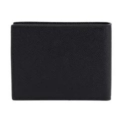 Portafoglio in Pelle Nera Accessori Eleganti