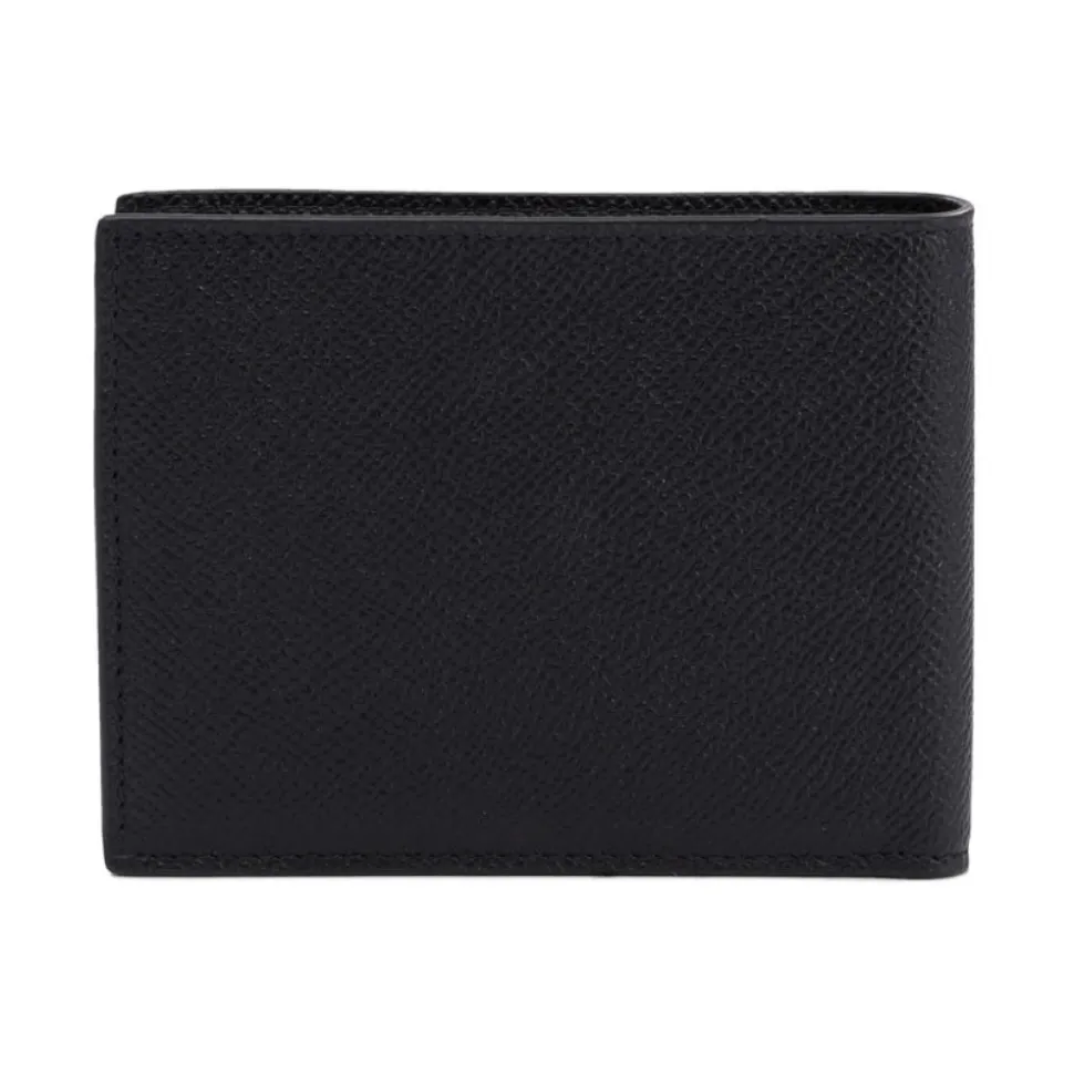 Portafoglio in Pelle Nera Accessori Eleganti
