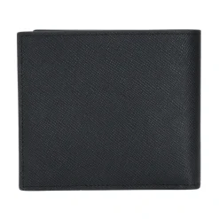 Portafoglio Uomo Nero Compatto