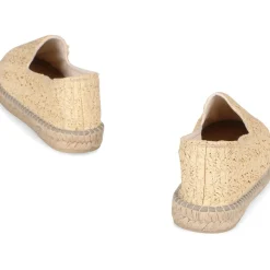 Raffia Espadrillas Punta Rotonda Gomma