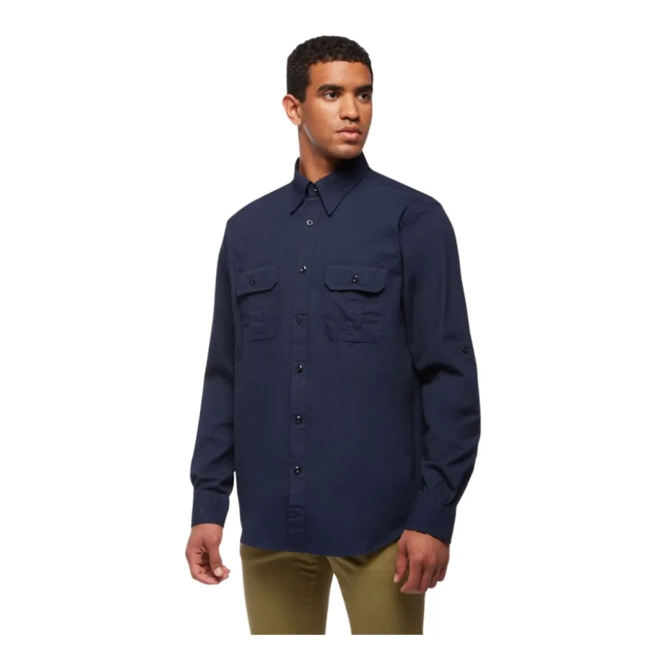 Regent regular fit Canvas Safari Sport Shirt
