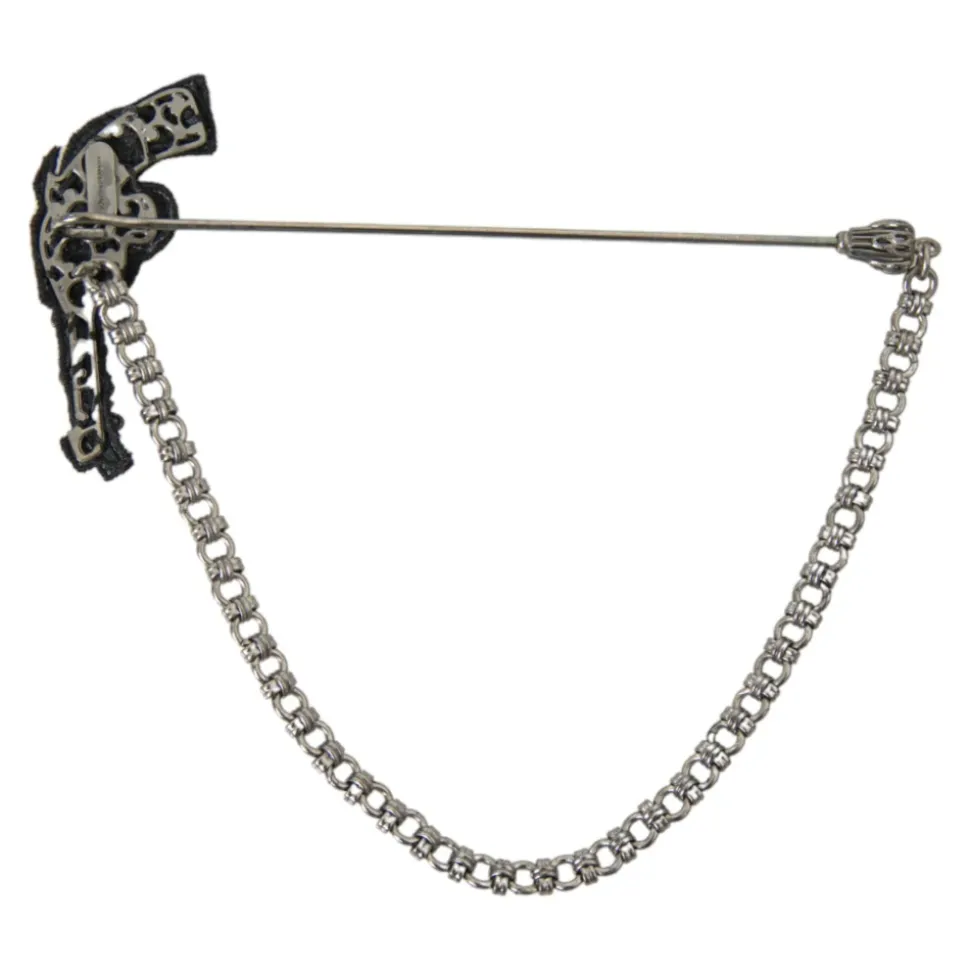 Revolver Gun Lapel Pin