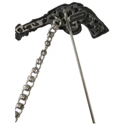 Revolver Gun Lapel Pin