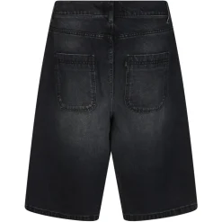 Round Pocket Denim Short