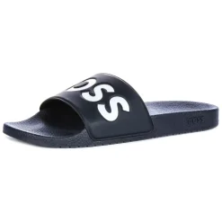 Sandali Slide Blu Scuro per Uomo