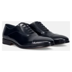 Scarpe basse blu artigianali