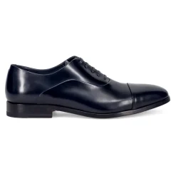 Scarpe basse blu artigianali
