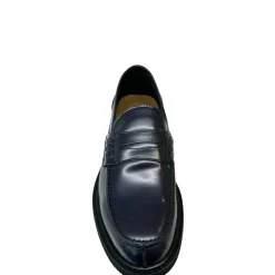 Scarpe basse blu Glossy finish Modello 5697S