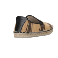 Scarpe basse in nero e marrone