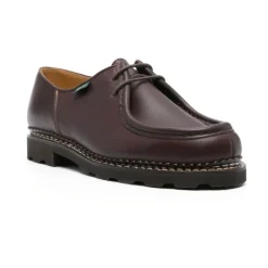 Scarpe Derby in pelle marrone