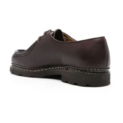 Scarpe Derby in pelle marrone