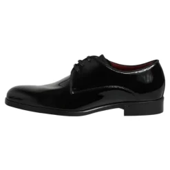 Scarpe Derby in pelle nera