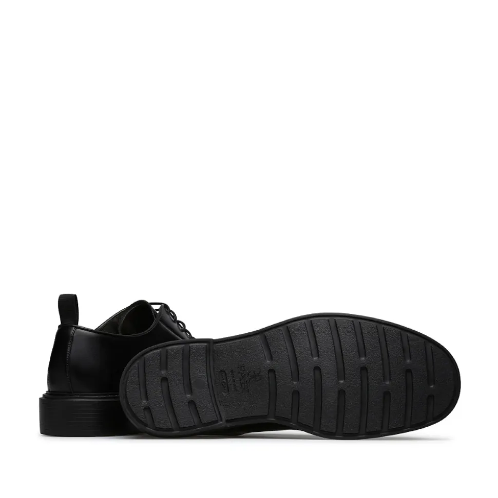 Scarpe Derby in Pelle Nera Classiche