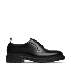 Scarpe Derby in Pelle Nera Classiche