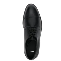 Scarpe nere stile Derby con lacci