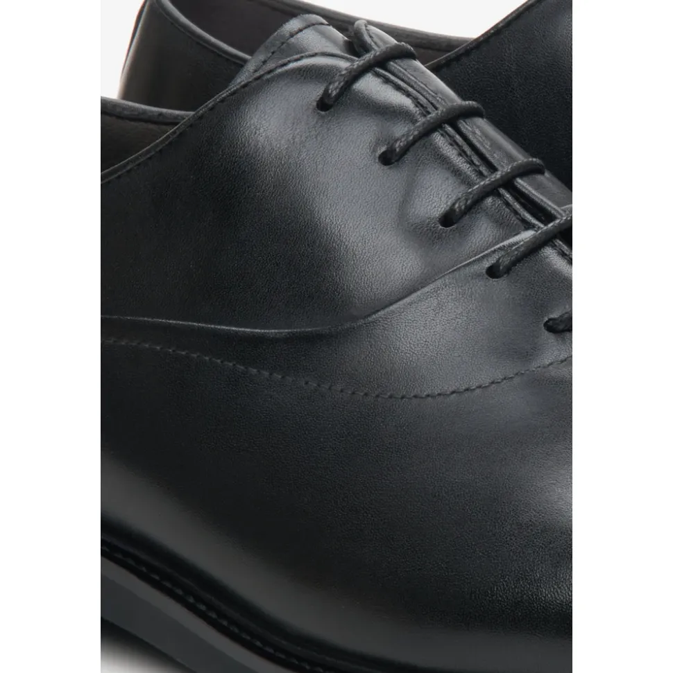 Scarpe Oxford in Pelle Nera