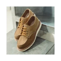 Scarpe Oxford Moc Cammello