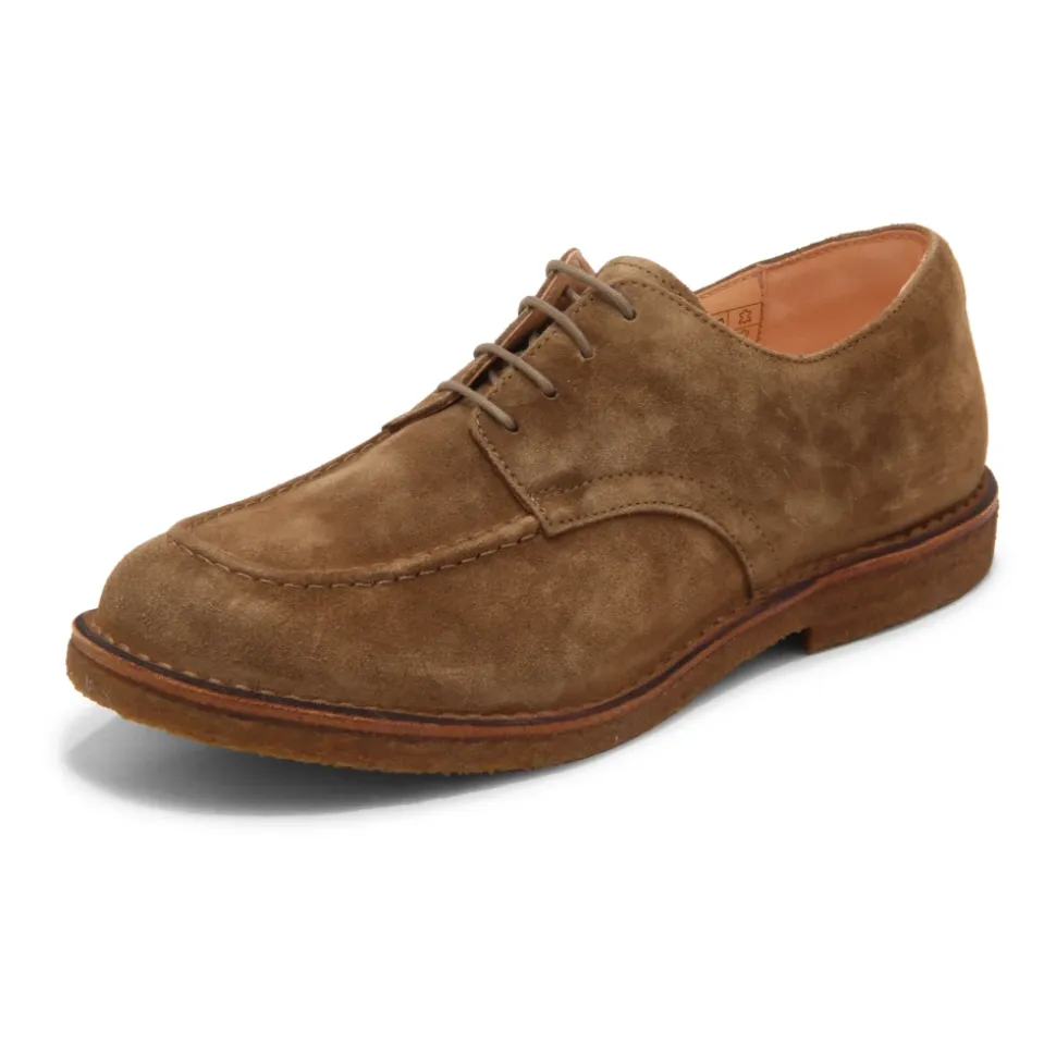 Scarpe Scamosciate Taupe Modello Carlflex