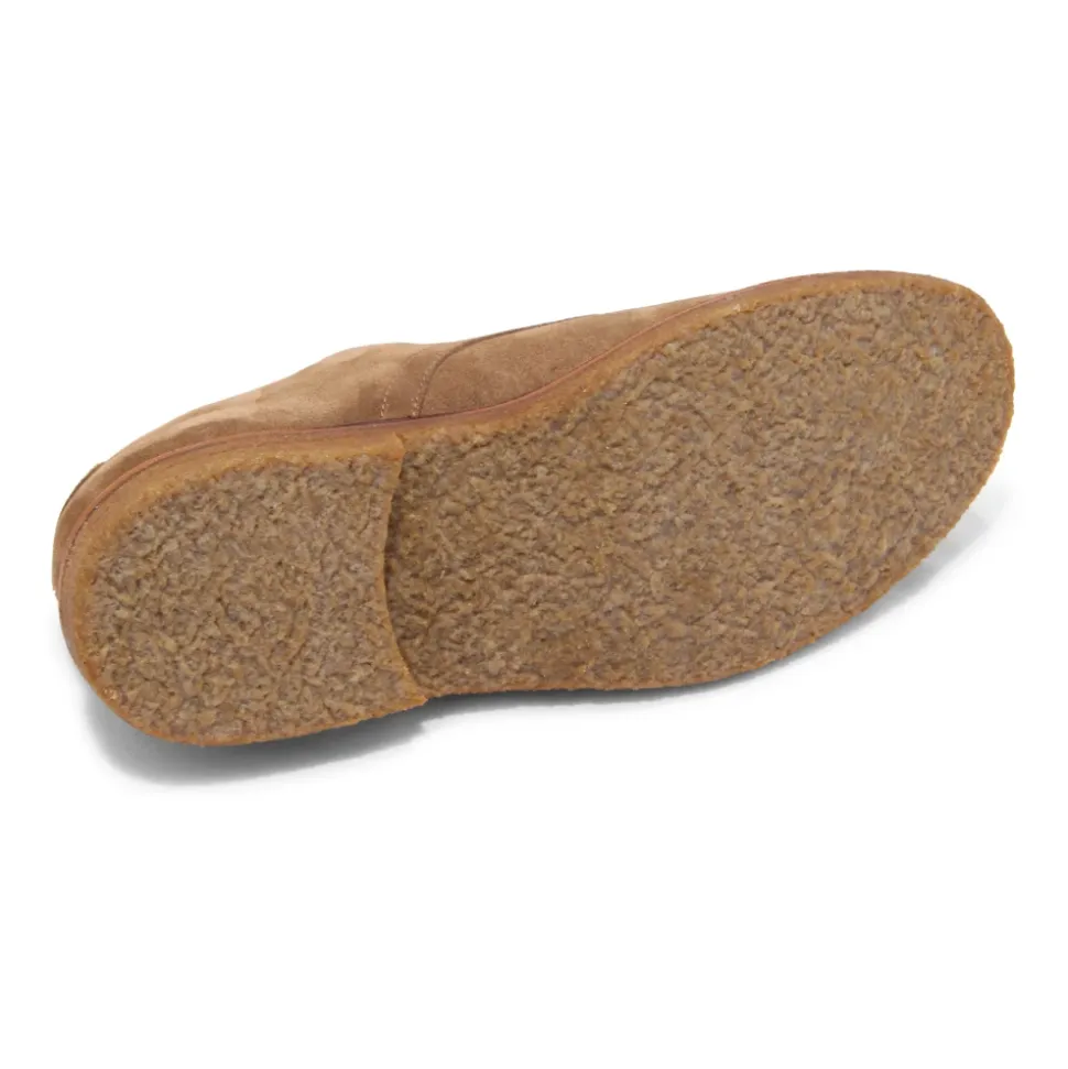 Scarpe Scamosciate Taupe Modello Carlflex