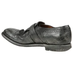 Scarpe stringate con fibbia