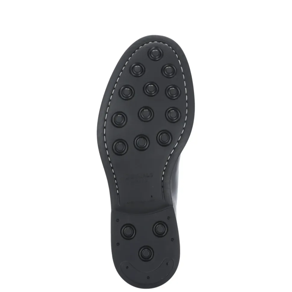Scarpe Stringate in Pelle Nere