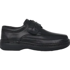 Scarpe Uomo con Cinturino Largo - Nero