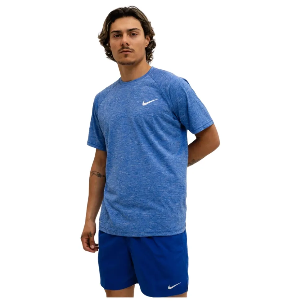 Set T-shirt da Allenamento Heather e Pantaloncini da Nuoto Essential