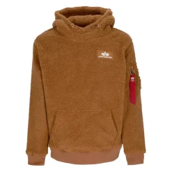 Sherpa Teddy Hoodie Cammello