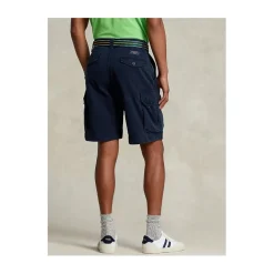 Short Cargo Blu Vestibilità Rilassata