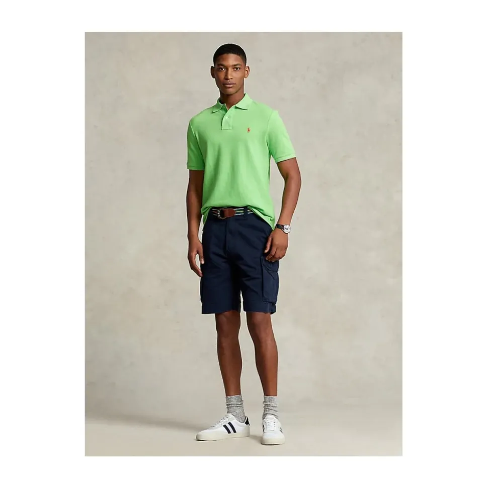 Short Cargo Blu Vestibilità Rilassata