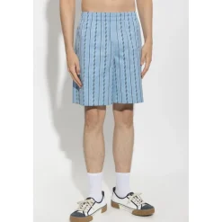 Shorts con Motivo Greco