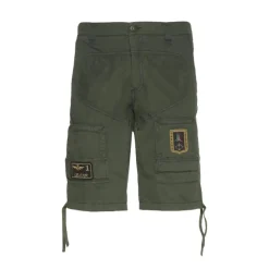 Shorts in Cotone Stile Pilota