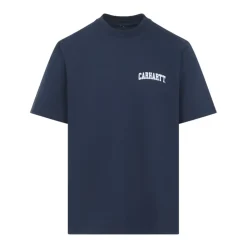 Short Sleeves University Script T-Shirt