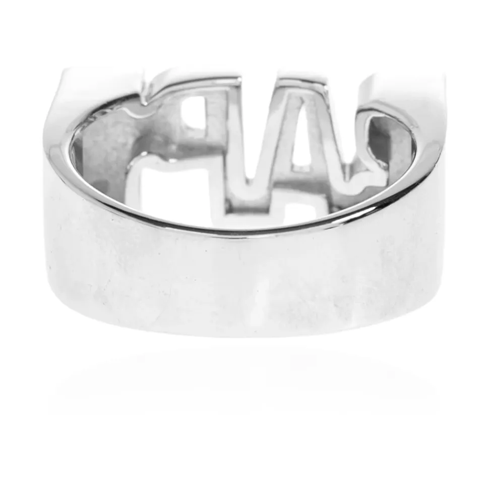 Silver Logo Ring