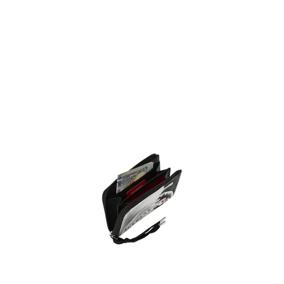 Silver Side Drip Wallet