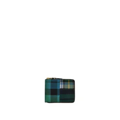 Slim Wallet Tartan Patchwork