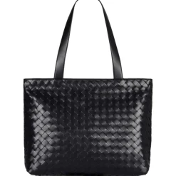 Small Intrecciato Zipped Tote