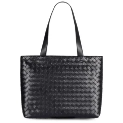 Small Intrecciato Zipped Tote