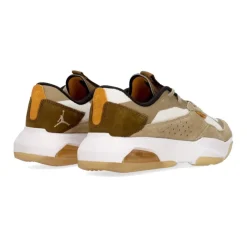 Sneaker Basse Kaki/Bianco/Verde Oliva Chiaro Riflettente